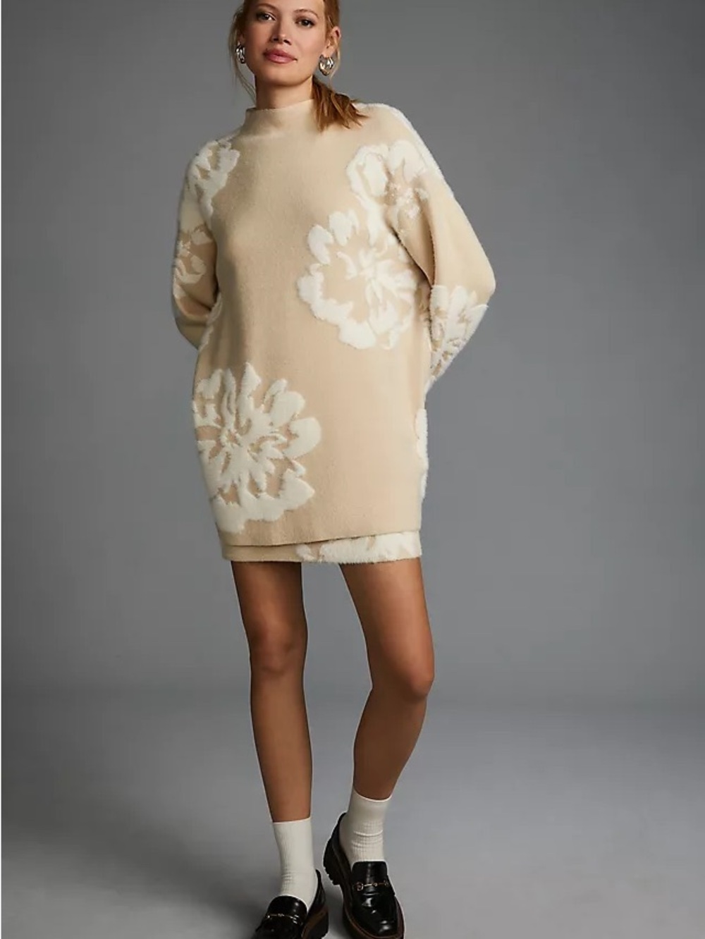 By Anthropologie Sweater Skirt Set